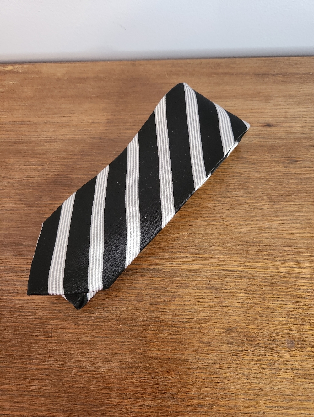 Burma Bibas Classic Striped Men’s 100% Silk Extra Long Tie